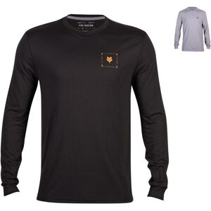 Fox Racing Boxed Future Long Sleeve Tech T-Shirt - Heather Graphite - S, Heather Graphite  - Heather Graphite