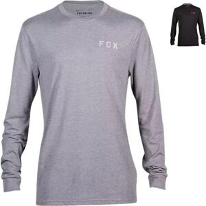 Fox Racing Magnetic Long Sleeve Tech T-Shirt - Heather Graphite - XL, Heather Graphite  - Heather Graphite