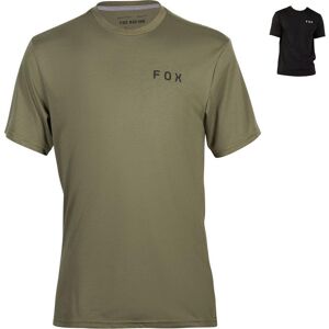 Fox Racing Dynamic Short Sleeve Tech T-Shirt - Black - L, Black  - Black