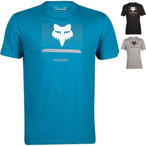 Fox Racing Optical Short Sleeve Premium T-Shirt - Maui Blue - XXL, Maui Blue  - Maui Blue