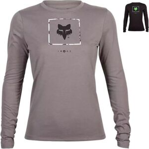 Fox Racing Atlas Ladies Long Sleeve Tech T-Shirt - Black - M, Black  - Black