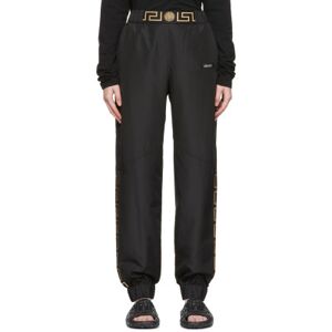 Versace Underwear Black Polyester Sport Pants  - 1B000 Black - Size: Extra Large - female