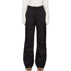 Templa Black Wadded Ski Pants  - Black - Size: Small - female