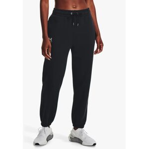 Under Armour Essential Fleece Joggers - Black/White - Female - Size: XS