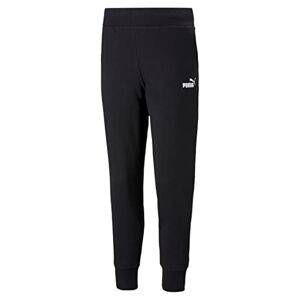 Puma Women's Essential Sweat Fleece Jogging Bottoms Black