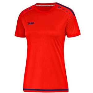 JAKO Women's Striker 2.0 Ka jersey, flame/navy, 44