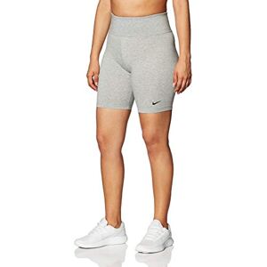 Nike W NSW Legasee Bike Short Sport Shorts - Dk Grey Heather/Black/Large