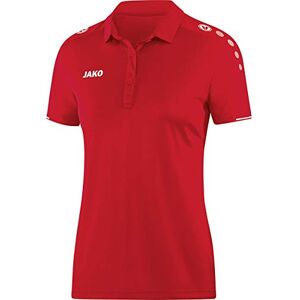 JAKO Women's Classico Polo, red, 40