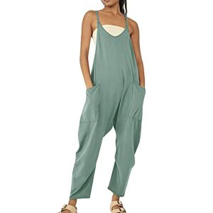 Willbest Fadc69 Womens Overalls gym sets for women 2 piece gym set cycling shorts blue romper pjs women cargo joggers women black gym leggings training joggers bottoms yoga pants evening trousers for women uk brown joggers workout