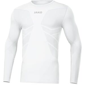 JAKO Comfort 2.0 Long Sleeve Children's Longsleeve - White, XX-Small