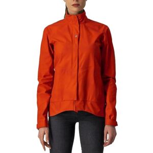 CASTELLI 4521538-656 COMMUTER W RFLX JKT Jacket Women's FIERY RED Size XS