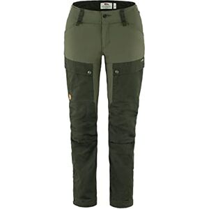 FJALLRAVEN 89852S-662-625 Keb Trousers Curved W Short Pants Women's Deep Forest-laurel Green Size 40