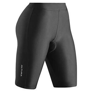 Altura Airstream Ladies Padded Cycling Shorts - Black, Size 10 / Female Cycle Waist Leg Wear Bicycle Mountain Road Bike Riding Pant Trouser Chamois Pad Ride Gym Spin Clothing Saddle Seat Sore Relief