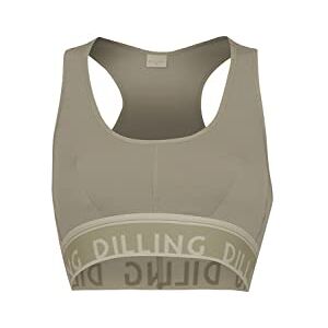 DILLING Women's Merino Wool Sports Bra Seamist 12