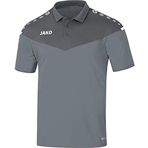 JAKO Women's Champ 2.0 polo, stone gray/anthra light, 40