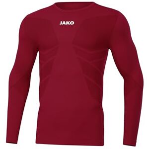 Jako Women's Underwear Long Sleeve Jersey, XS, Wine Red