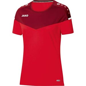 JAKO Champ 2.0 T-Shirt Women's T-Shirt - Red/Wine Red, 40