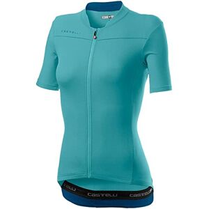 CASTELLI Anima 3 Jersey Women's T-Shirt, womens, t - shirt, 4520068-479, Sky Blue/Marine Blue, L