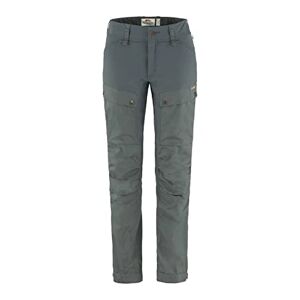 Fjallraven 89852-050 Keb Trousers Curved W Reg Pants Women's Basalt Size 38