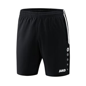 JAKO Competition 2.0 Shorts Women's Shorts - Black/Neon Yellow, 38-40