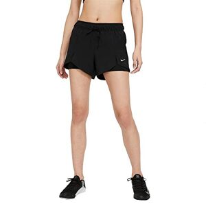 Nike DA0453-011 W NK DF FLX ESS 2-IN-1 SHRT Shorts womens black/black/(white) XL