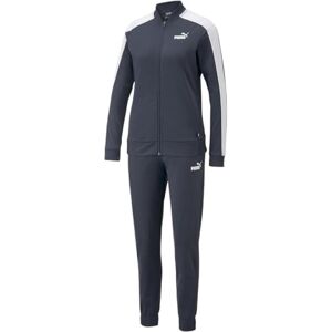 Puma Womens Tricot Suit Woven Tracksuits Dark Night XS