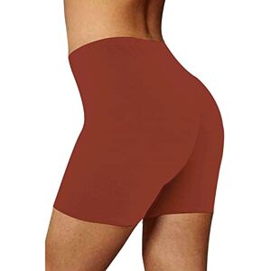 Model Looks Ltd NetSetUK Womens Cycling Shorts Dance Shorts Leggings Active Sports Yoga Bike Running Workout Gym High Waist Super Soft Comfort Stretch Casual Tights for Ladies Shorts Brown