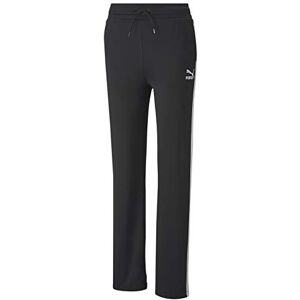 Puma Classics Wide Leg Pants Knitted Pants - Black, X-Small