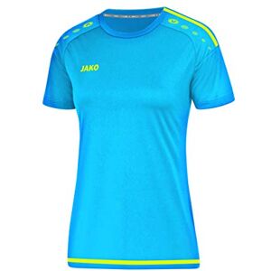 JAKO Women's Striker 2.0 Ka jersey, blue/neon yellow, 34