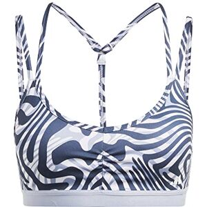 adidas Women's Yoga Essentials Light Support Sports Bra, Legend Ink, XS