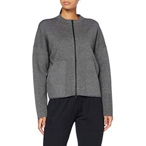 FALKE 64108 Women's Zip Jacket Black Grey Mel, S