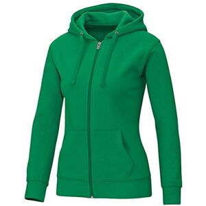 JAKO 6833 Women's Team Hooded Jacket, Sport Green, EU 36 / UK 8