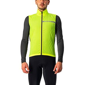 CASTELLI 4521512-032 SQUADRA ST. VEST Sports vest Men's Yellow Fluo/Dark Gray XL