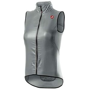 castelli Aria W Vest, Women's Sports Vest, womens, 4520088, Silver Gray, XL