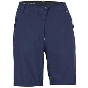 Trespass Womens Shorts Quick Dry with 2 Pockets Mid Length Brooksy Navy