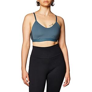 adidas AM 3S Bra Sports Bra - Legacy Blue/Black, 2X-Small