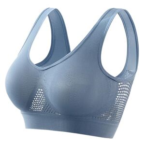 Bras For Women Wireless Sports Bra ANHATUIV Breathable Cool Liftup Air Bra Womens Breathable Bra Air Mesh Bra Breathable Sports Bras Seamless Wirefree Workout Yoga Bra for Women