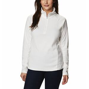 Columbia Women's Glacial 4 Half Zip Fleece Pull Over, Sea Salt, Size XXL