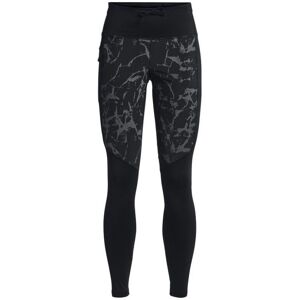 Under Armour Womenss Ua Outrun The Cold Tights In Black - Size Uk 4-6 (Womens)