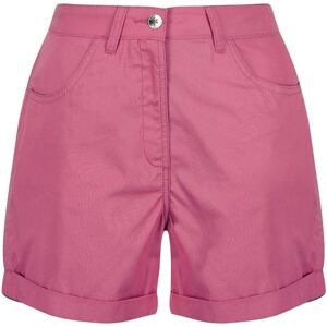 Regatta Womens Pemma Organic Coolweave Cotton Summer Shorts - Purple - Size 20 Uk