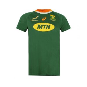 Asics Springboks South Africa Rugby Womens T-Shirt - Yellow - Size X-Small