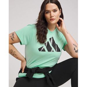 Adidas Run It Brand Love T-Shirt Aqua M12/14 Female
