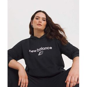 New Balance Sport French Terry Hoodie Black Xl 20/22 Female