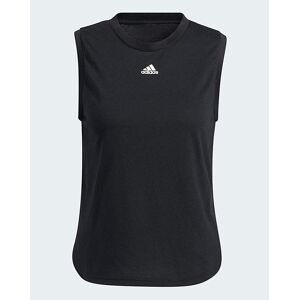 Adidas Solid Training Tank Top Black S8/10 Female