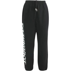 Dsquared2 , Logo-Print Track Pants ,Black female, Sizes: XS, L, 2XS, M, S