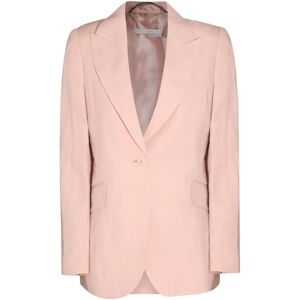 Stella McCartney , Light Pink Jackets - Natural Style ,Pink female, Sizes: XS, 2XS