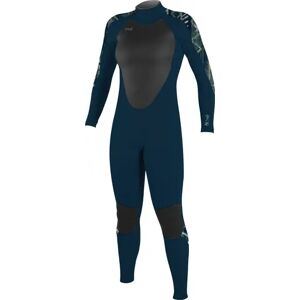 O'Neill 5mm Back Zip Womens Wetsuit (Shade/Bungalow Stripe)  - Blue - Size: 4