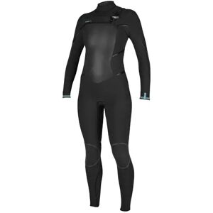 O'Neill Tech 4mm Chest Zip Womens Wetsuit (Black)  - Black - Size: 10