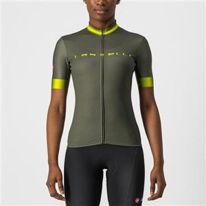 Castelli Gradient Womens Short Sleeve Cycling Jersey Military Green