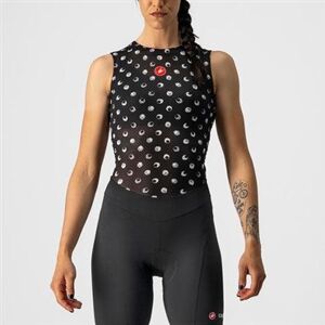 Castelli Pro Mesh 3 Womens Sleeveless Cycling Jersey Light Black